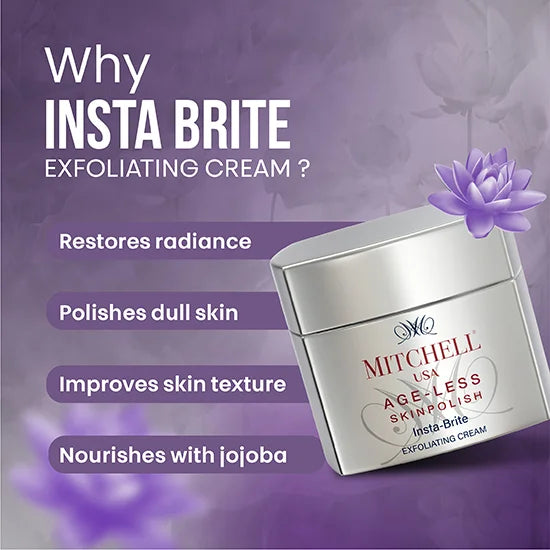 AGE-LESS Skin Polish - Insta Brite - Best Exfoliating Cream 50gm